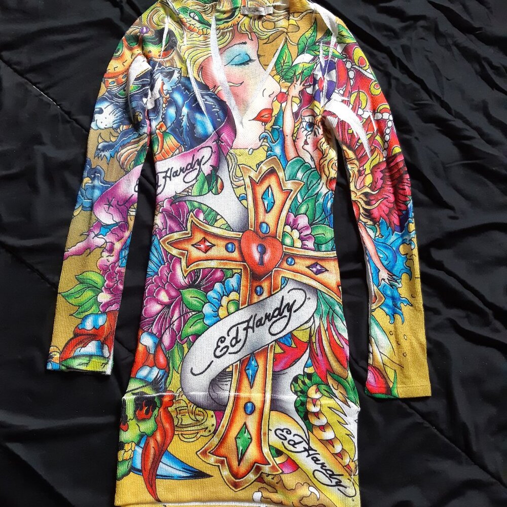 NWOT Ed Hardy dress